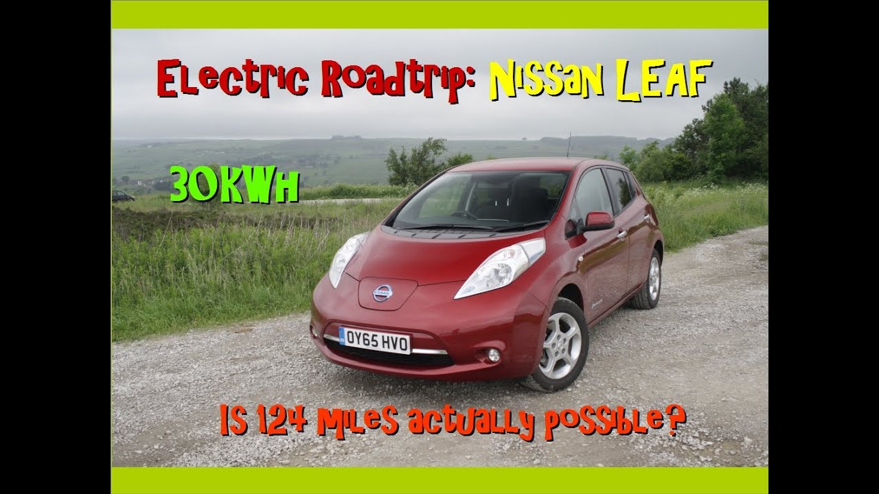 Nissan LEAF 2016 30kWh - Review and long-distance drive, UK