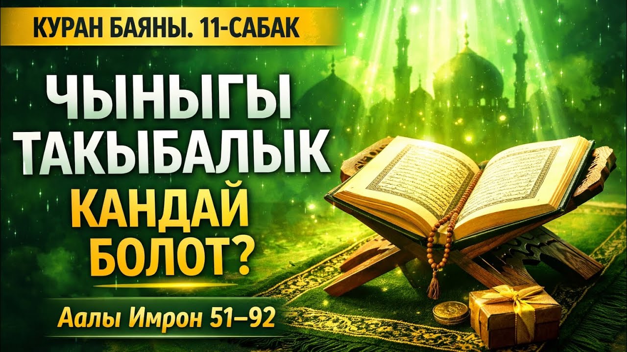 Алла Үчүн Сүйгөн Нерсемди Берүү.