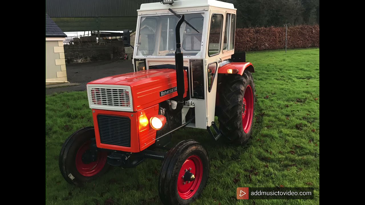 Universal 445 tractor restoration