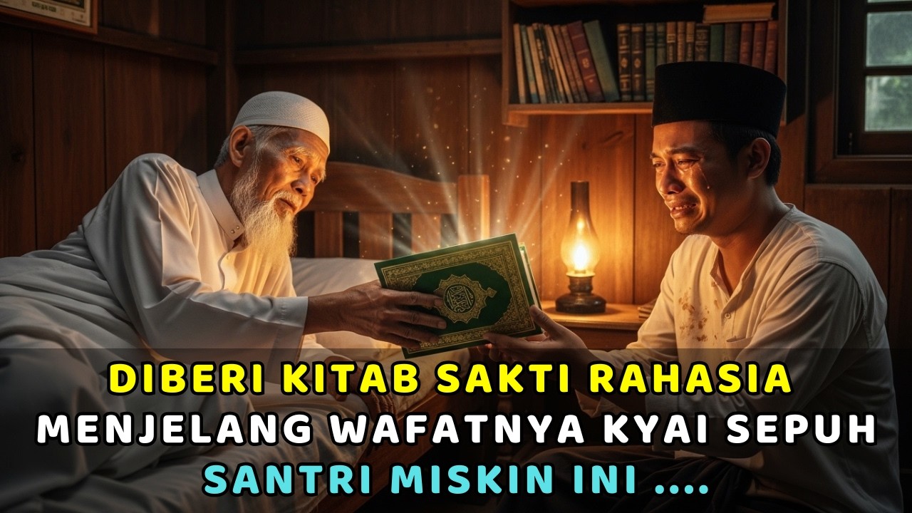 SANTRI MISKIN INI SELALU DIREMEHKAN… Sampai Detik Terakhir Kyai Memberikan Kitab Rahasia Kepadanya