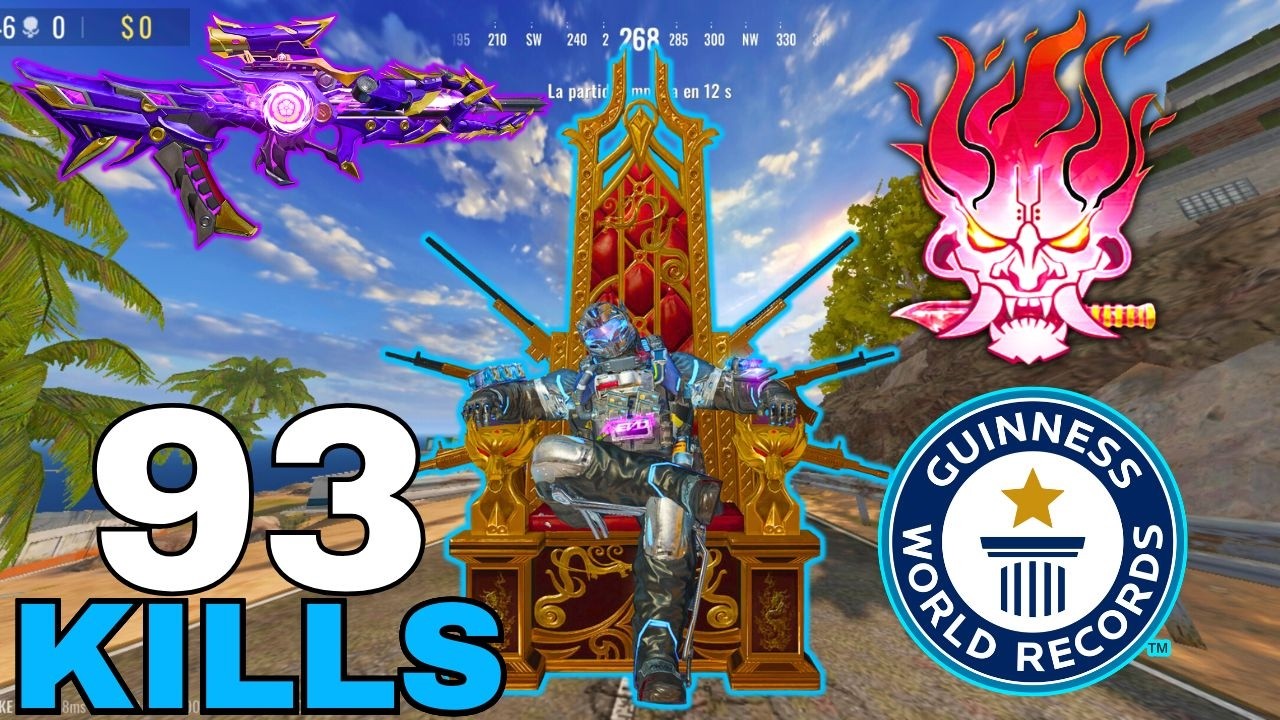 93 KILLS! 🤯 JUEGO FULL RUSH Y AGRESIVO - BLOOD STRIKE - POCO X6 PRO