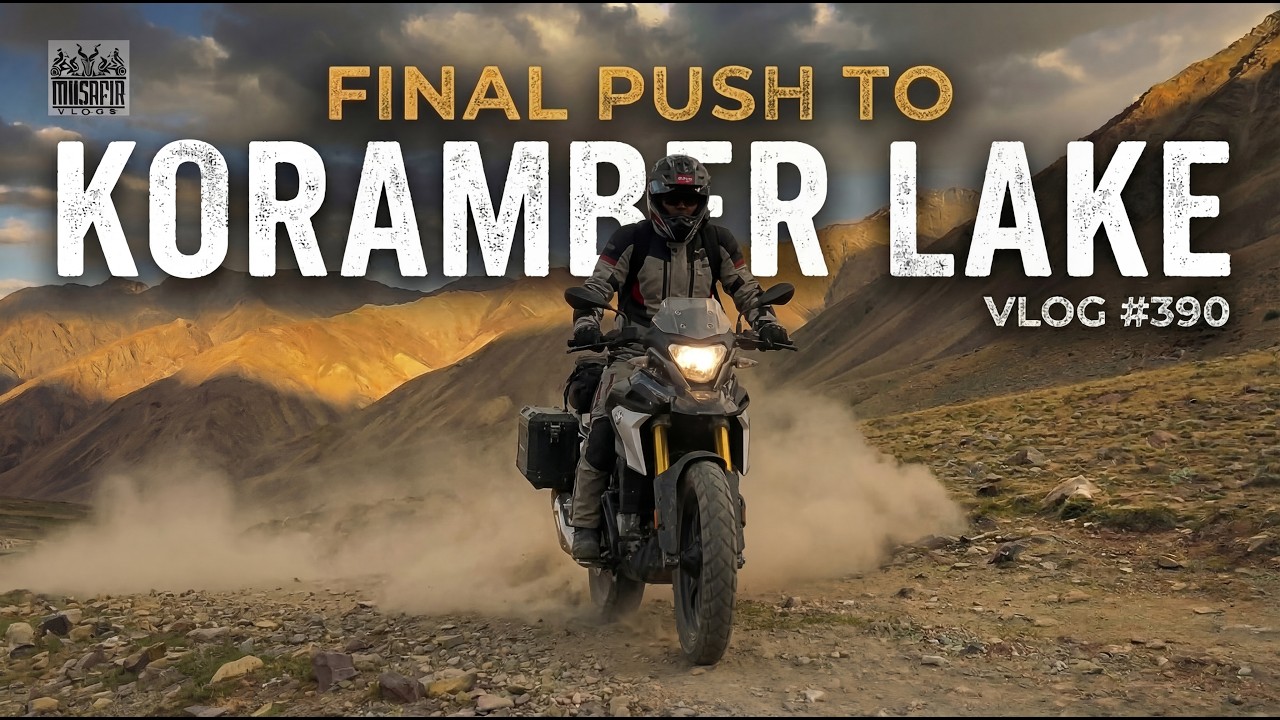 Finally Reached Koramber Lake from Lashkar Ghas — Ultimate Ride Finish 🏁