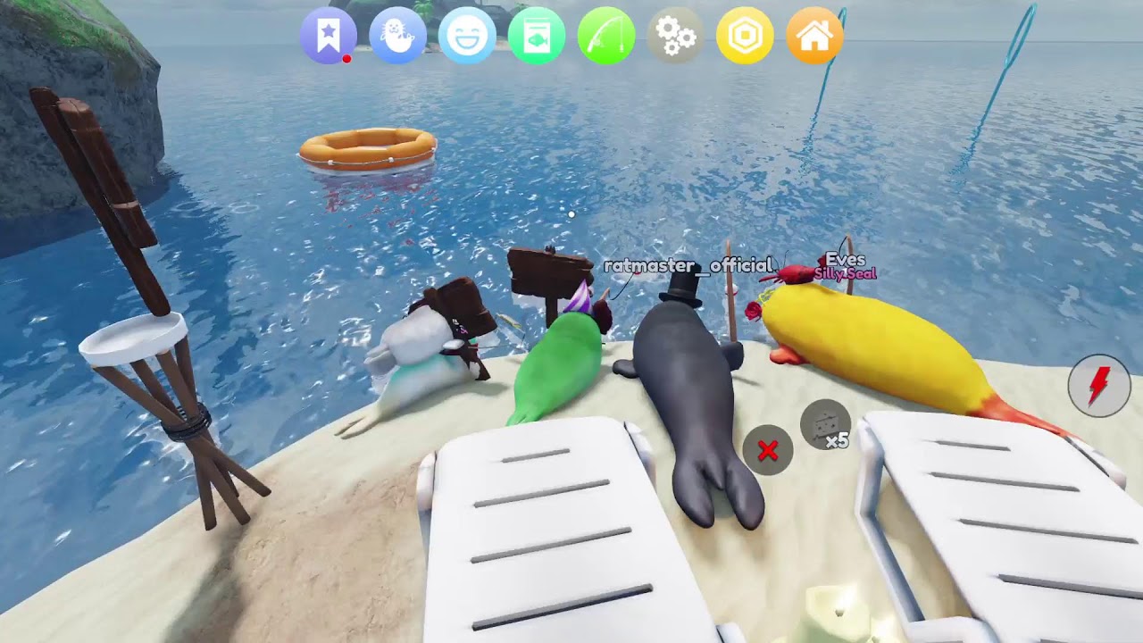 Be a silly seal valentines event