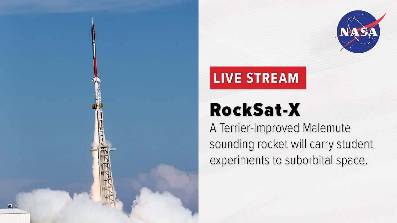 RockSat-X 2022 Student Sounding Rocket Launch — Launch Attempt 3