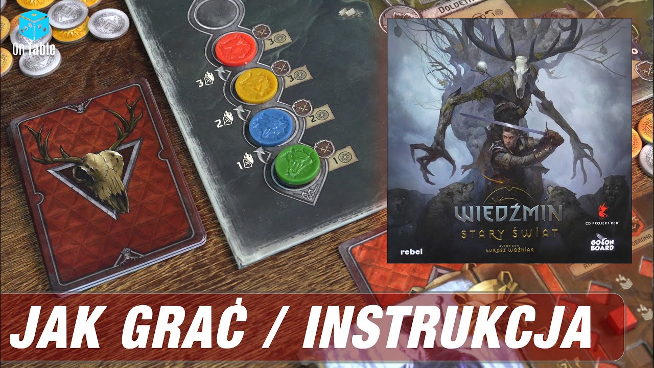 Wiedźmin Stary Świat│ Zasady gry │ Jak grać