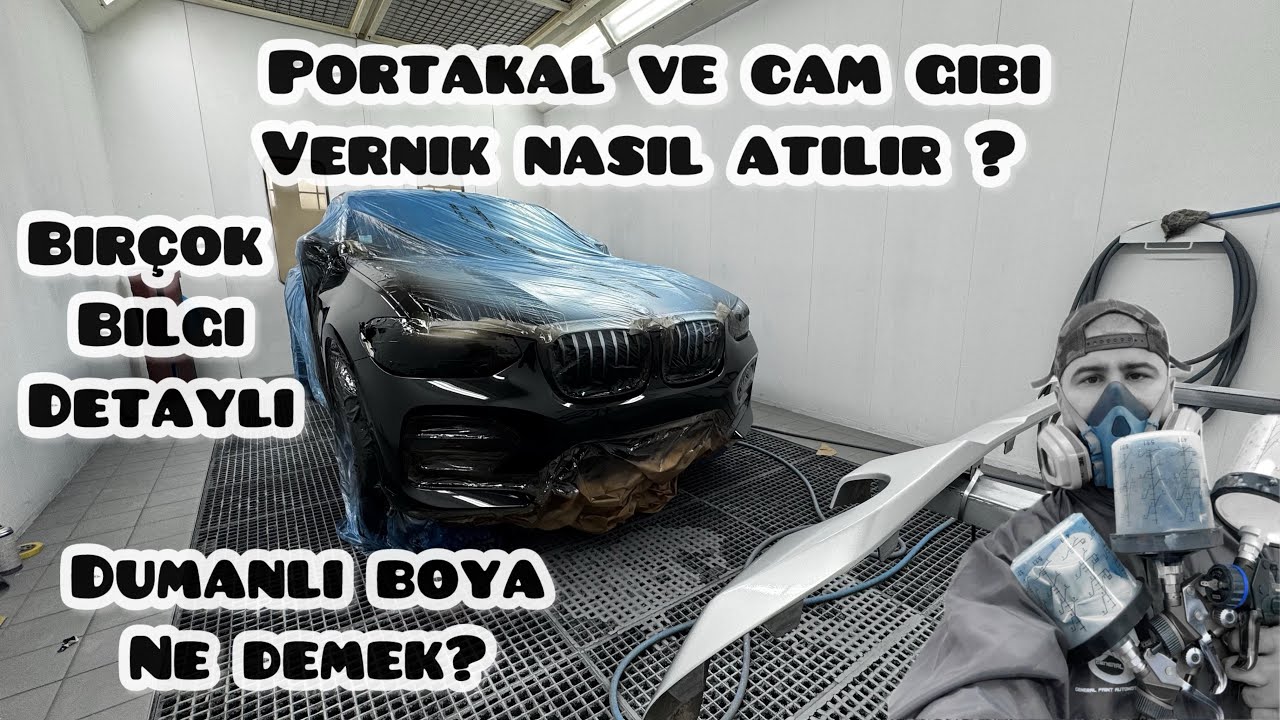 Portakal ve Cam gibi Vernik Nasil Uygulanir ? Detayli