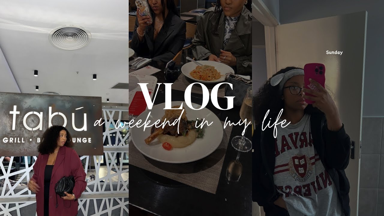 A WEEKEND IN MY LIFE | Girls Night Out + Self Care + Working On A Sunday