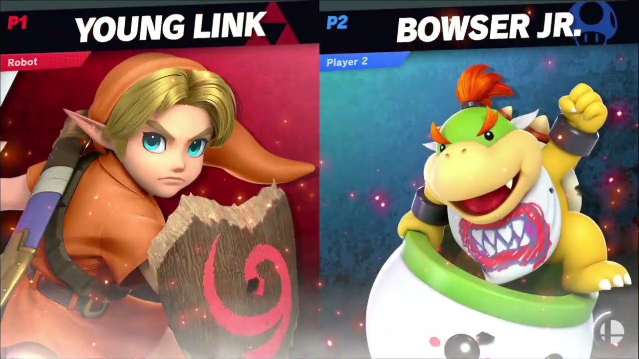 AConfusedRobot (Young Link) vs overflowww (Bowser Jr.) - LR1 - WGAC 