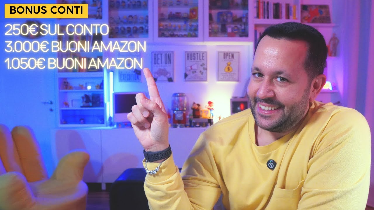 BONUS CONTI E CARTE GENNAIO 2026 - Buoni Amazon, Soldi, Incentivi