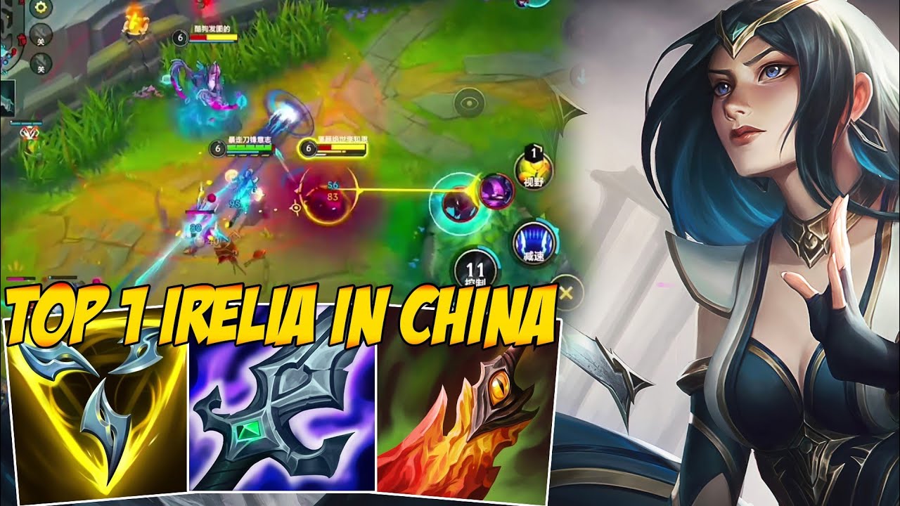 IRELIA NOW CAN EASY 1VS9 EVERY GAME! - WILD RIFT