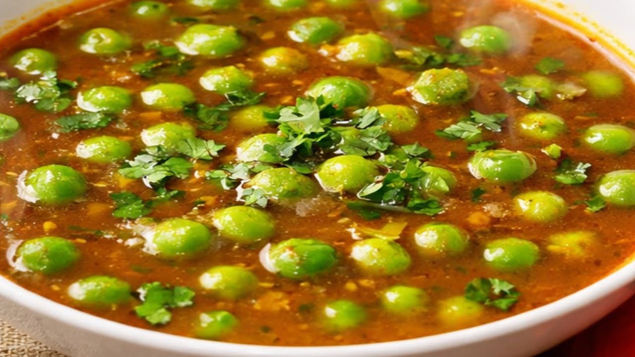 झटपट मटर रस्सा सब्जी | Matar Rassa Recipe | Easy Green Peas Curry
