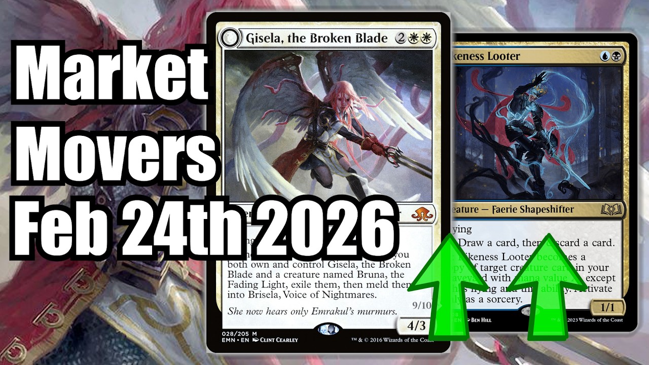 Главные карты на рынке MTG — 24 февраля: карты, за которыми стоит следить! Likeness Looter и Gise...