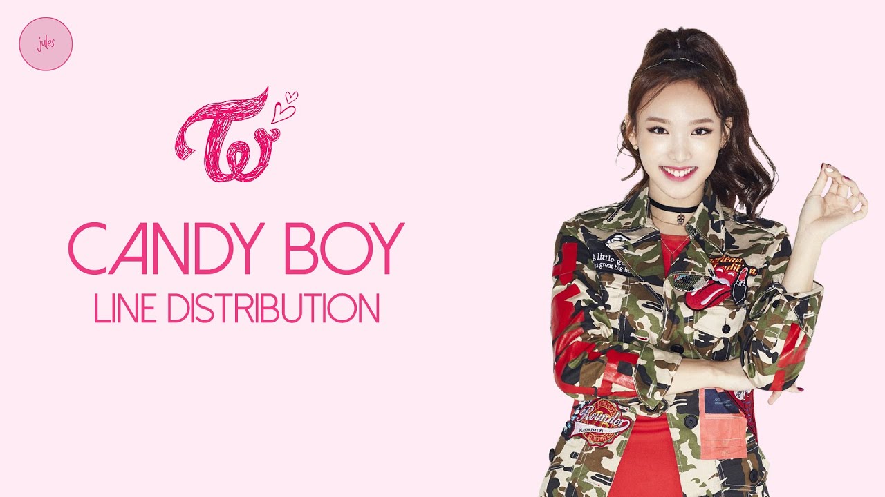 TWICE - Candy Boy | Line Distribution