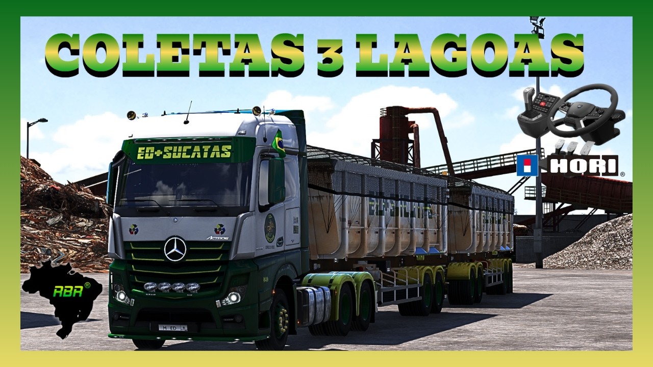 COLETAS RBR 3 LAGOAS/ RODOTREM PESADÃO