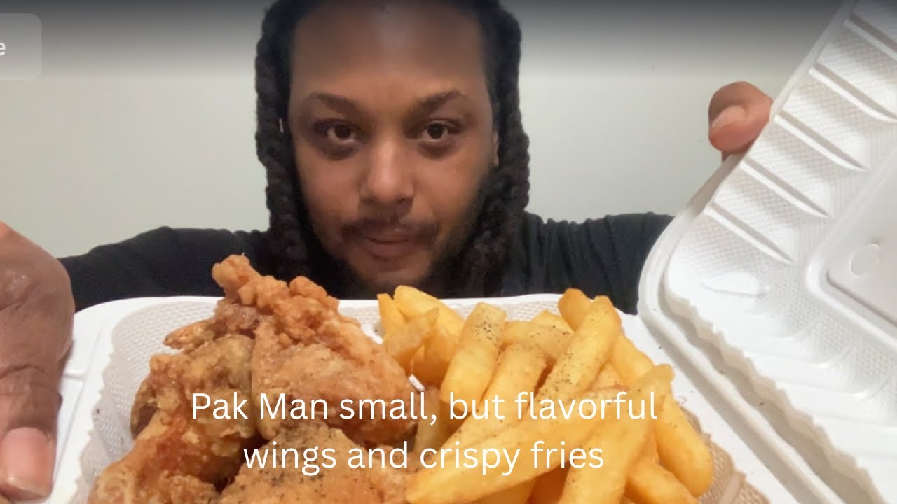 Small Wings… BIG Flavor?! Pak Man Carry Out Chicken Box Review 🍗🔥