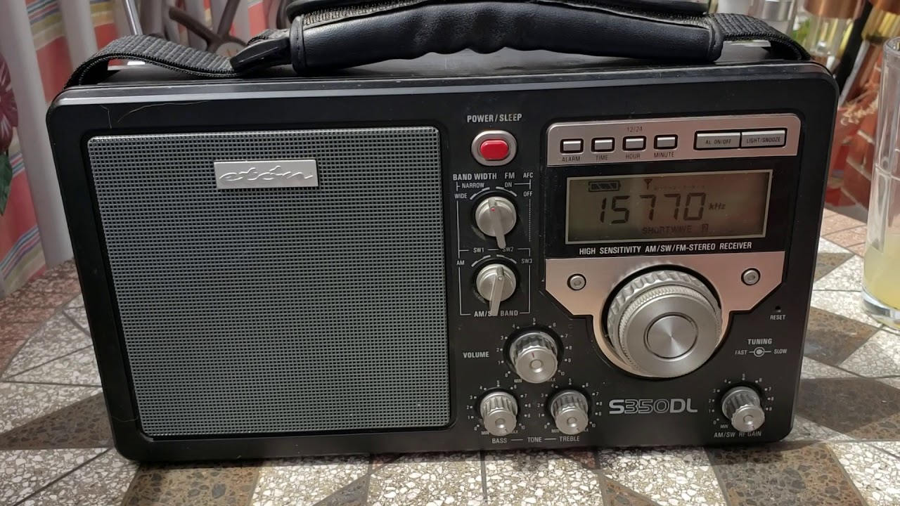 Verdict Eton S350DL portable receiver performance on Shortwave