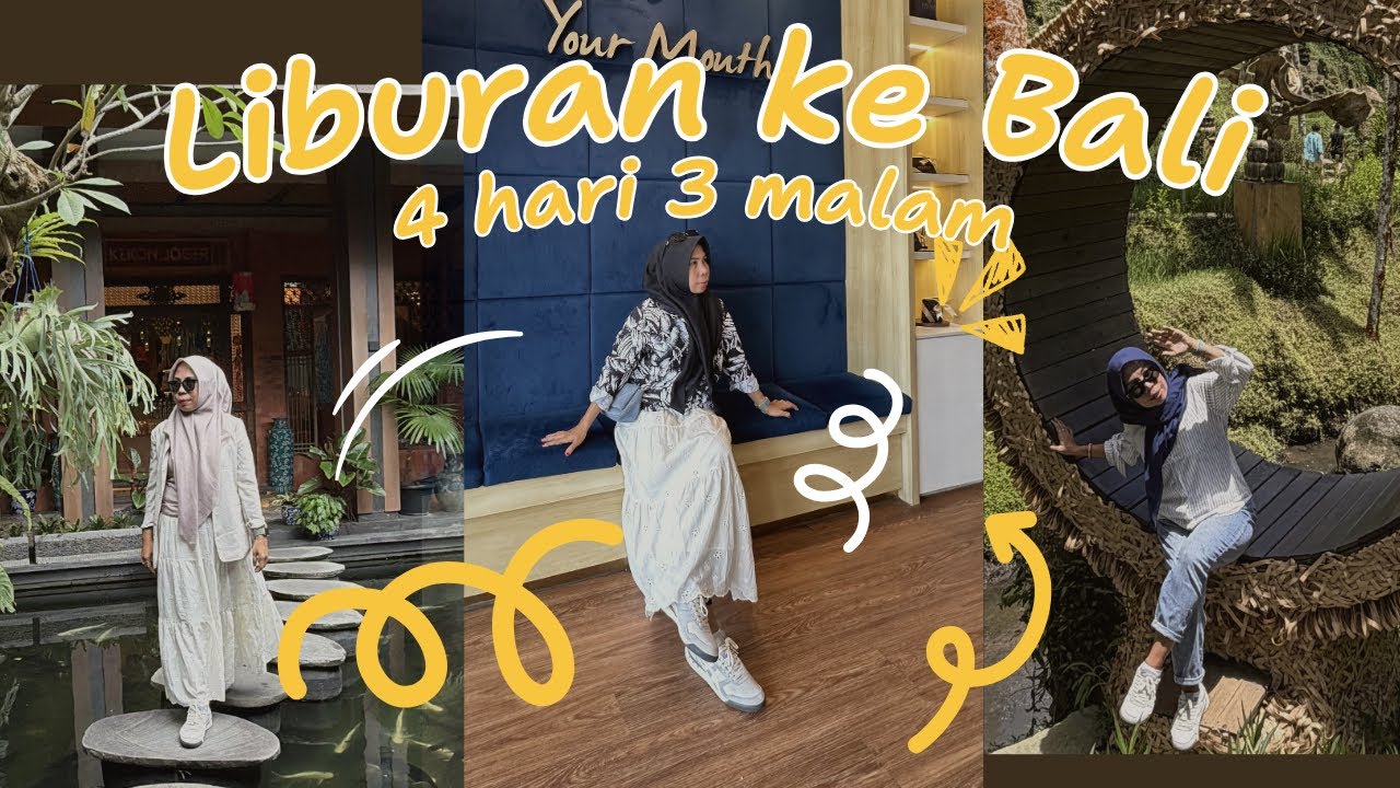 Liburan ke Bali 🏝️ Kintamani, Desa Penglipuran, Nuanu Creative, Alas Harum, Pandawa, Jimbaran, GWK