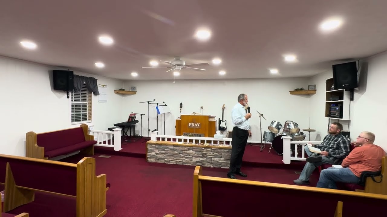 Staying in the place of conviction.