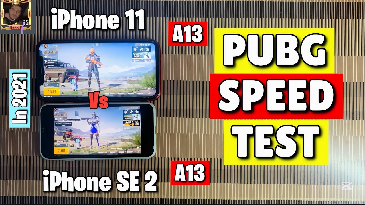IPHONE SE 2020 vs IPHONE 11 Speed test Comparison | PUBG TEST #viralvideo #pubg