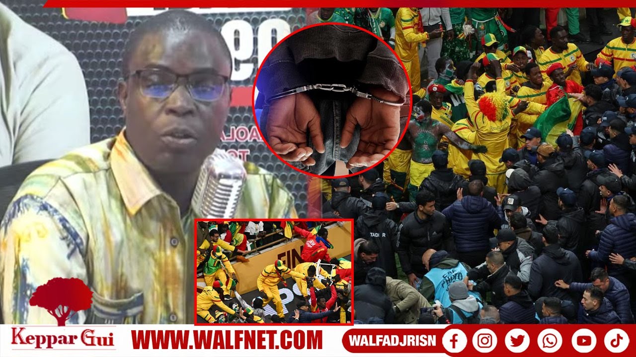 Moustapha Diop sur les 18 supporters sénégalais arrêtés, et démasque la manipulation des réseaux