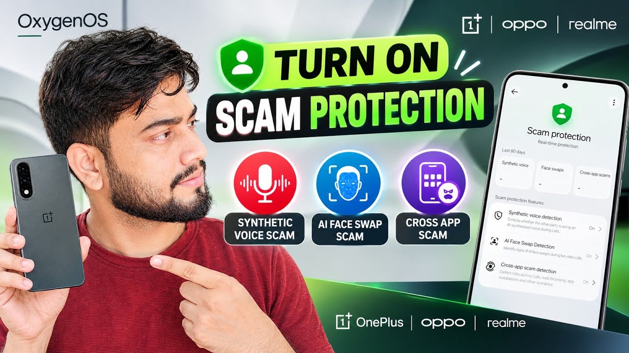 OnePlus Users, Turn On These 3 AI Scam Protection Settings