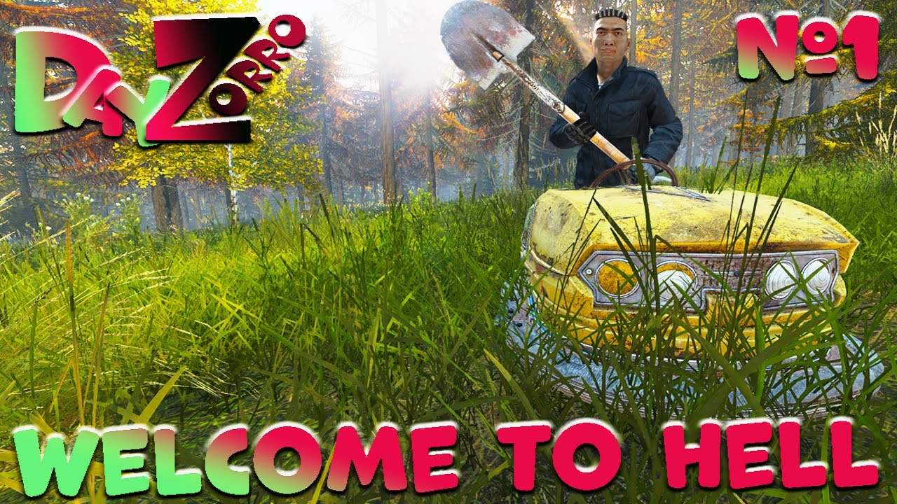DayZ топ обзор №1 игровых серверов - дейзи сервер Welcome to hell (ПВЕ/PVE) Chernarusplus/Черно