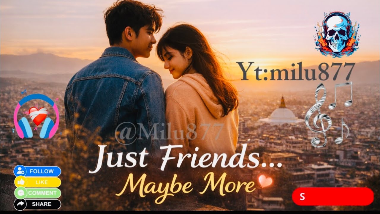 Just Friends… Maybe More | Just Friends… Maybe More 💔 (Emotional Friendship Song Nepali)| @Milu877 