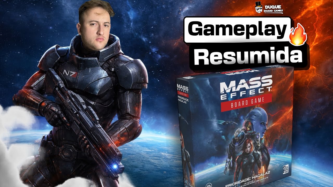 MASS EFFECT: THE BOARD GAME - PRIORIDADE HAGALAZ - Gameplay resumida