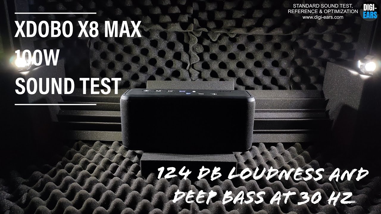 Xdobo X8 Max 100W Bluetooth Speaker Sound Test