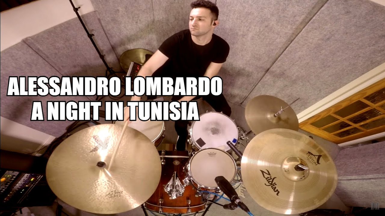 A Night in Tunisia - Freeman, Jackson, Lombardo Trio (Alessandro Lombardo drum performance)