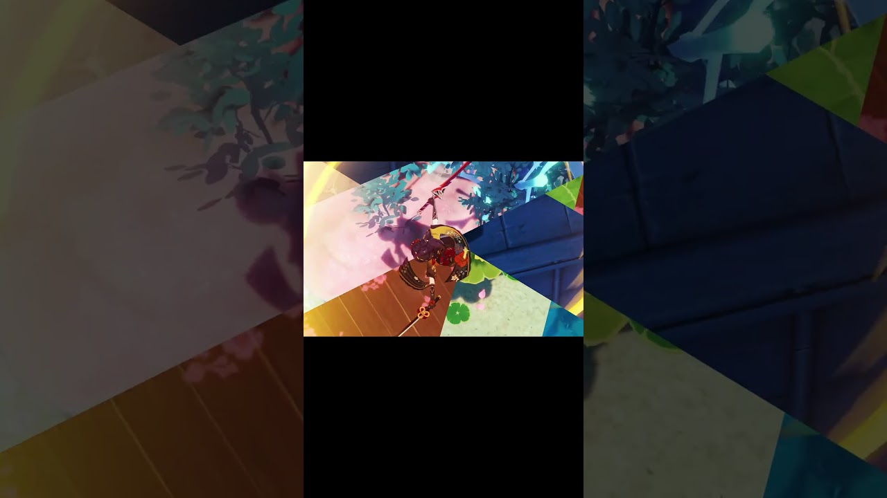 Smooth Frame Transition Genshin Impact pt 1 #genshinimpact #genshinimpactedit