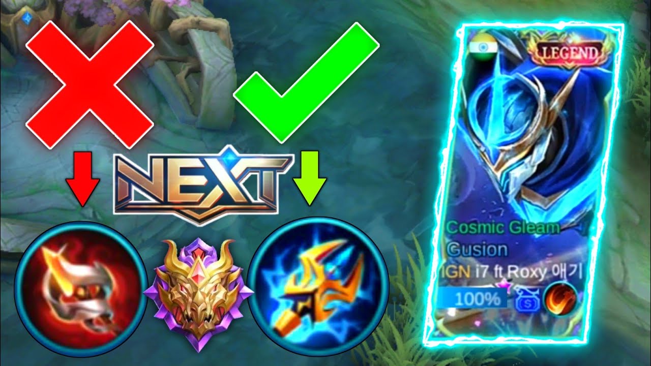 GUSION BEST BUILD 2021 