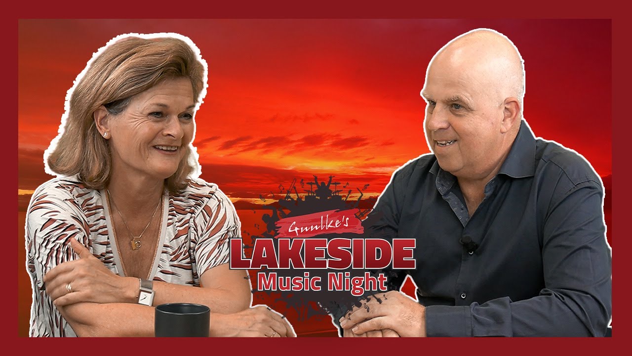Jolande van den Boomen en Fer Koolen in de Lakeside Music Night Talkshow