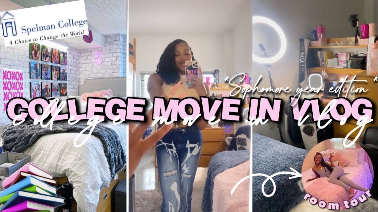 HBCU COLLEGE MOVE IN VL☆G 2023 | Spelman College + mini dorm tour!