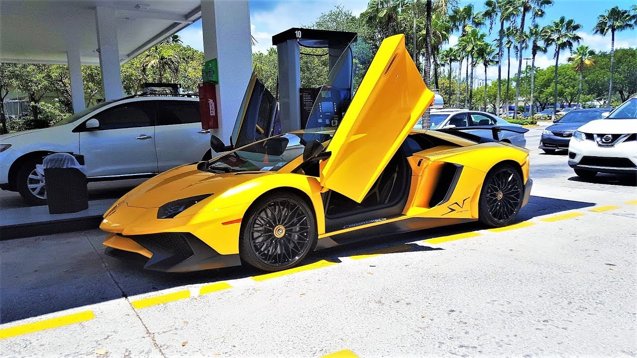 Lamborghini Aventador SV LP 750-4 Superveloce ANGRY BULL Ride From Lamborghini Miami