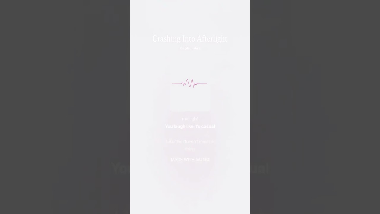 Crashing Into Afterlight