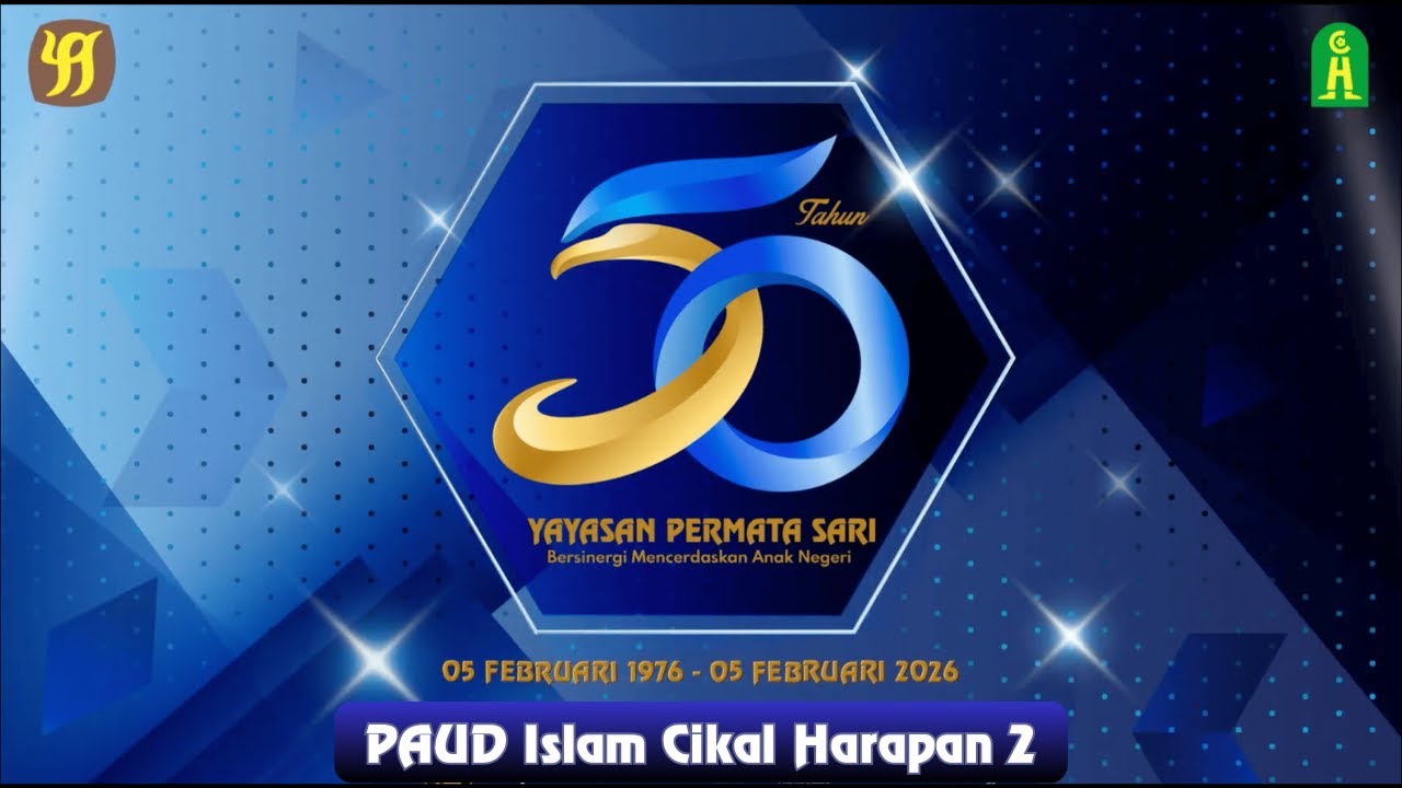Ucapan HUT Ke-50th Yayasan Permata Sari dari PAUD2