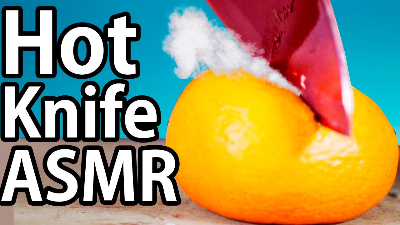The Most Relaxing ASMR Video Ever Made | Hot Knife | Without Music