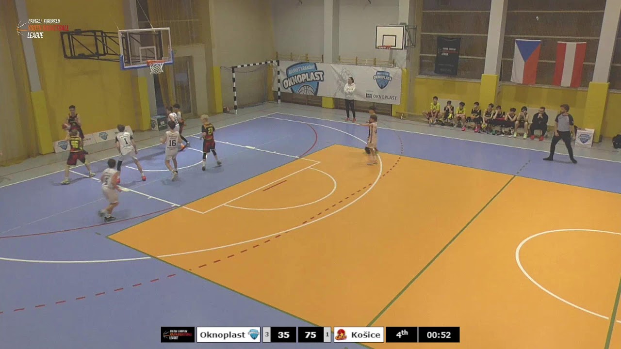 CEYBL U13, 30. 1. 2026, Oknoplast Inter-Bud Kraków - ŠBK Galaxy Košice