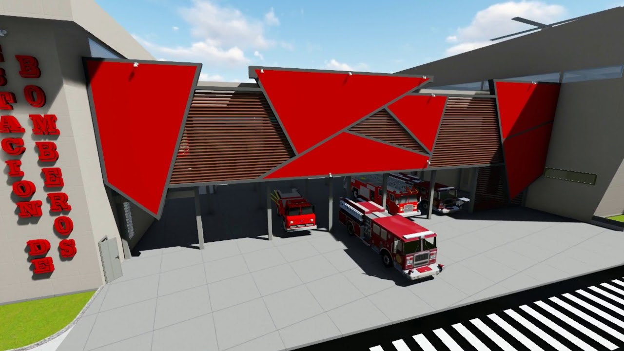 Tesis Arquitectura Escuela de formación y Estación de Bomberos en Tarapoto