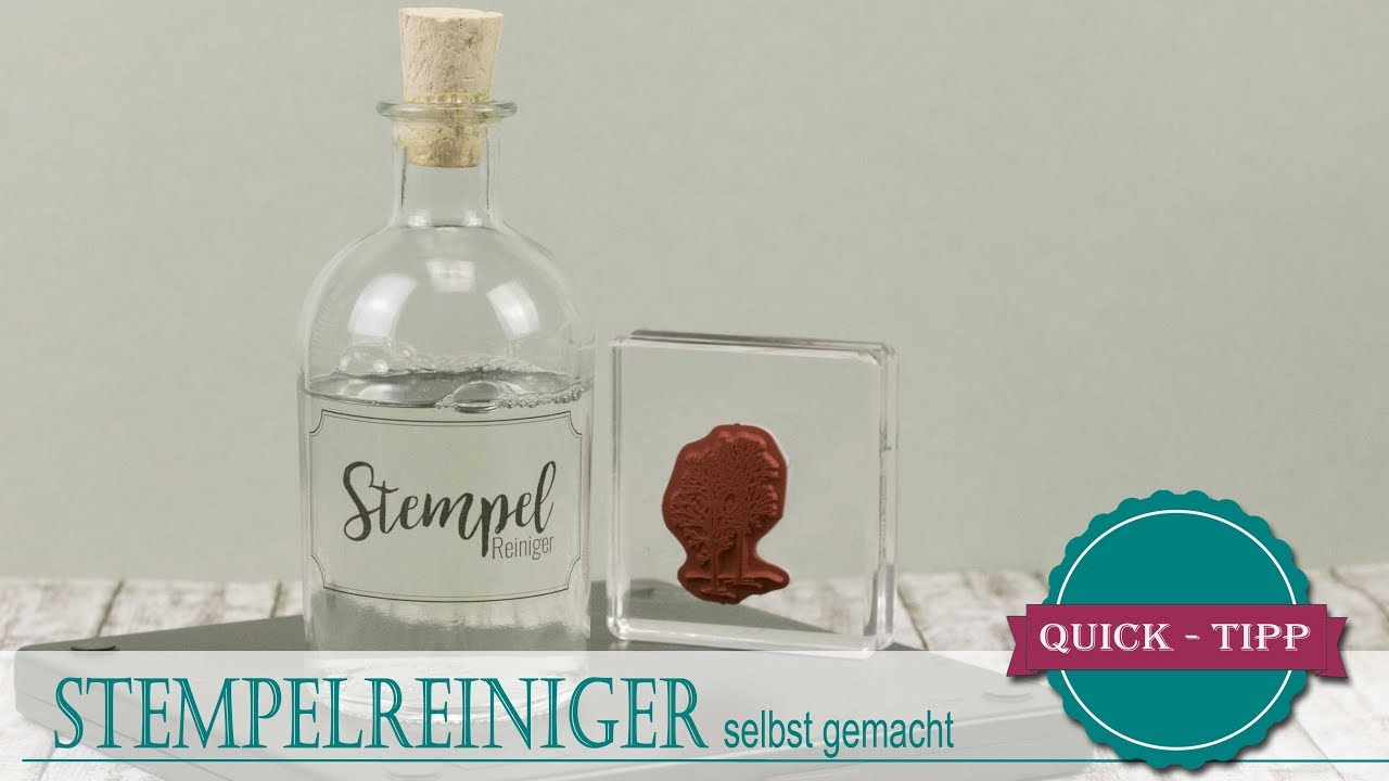 Quick Tipp #24 | DIY | Stempelreiniger selbst gemacht