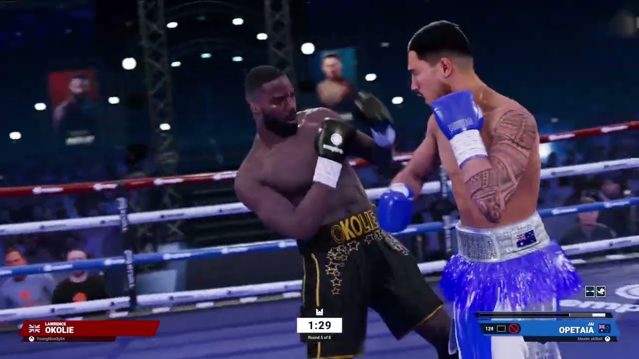 Watch me get up and knock Okolie out...