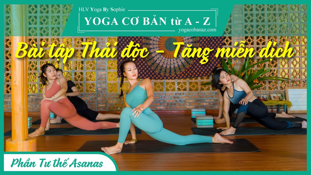 Yoga Trị liệu (Therapy)- THẢI ĐỘC-  YOGA CƠ BẢN từ A đến Z -  | Yoga By Sophie