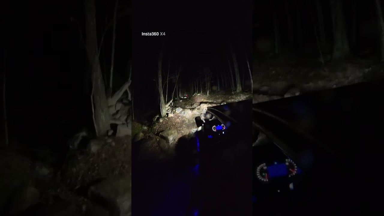 Trail 12 at night @windrockpark