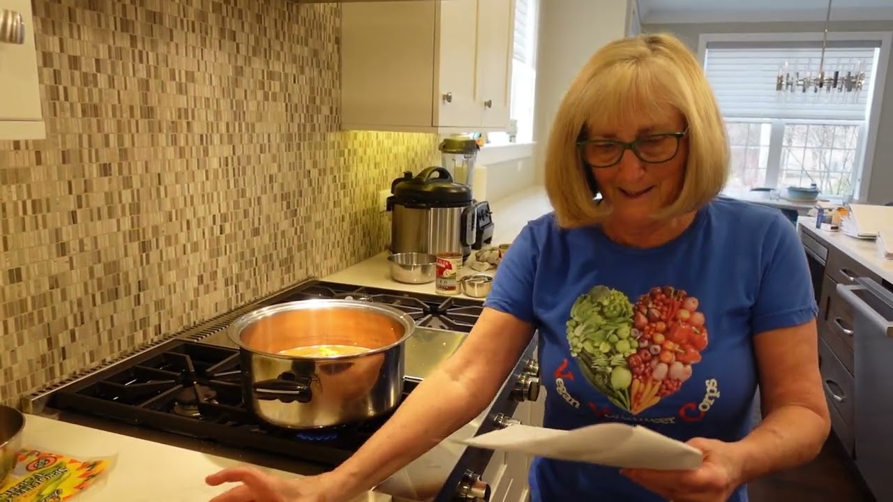 Vegan Lentil Tortilla Soup, created by Claire Cary