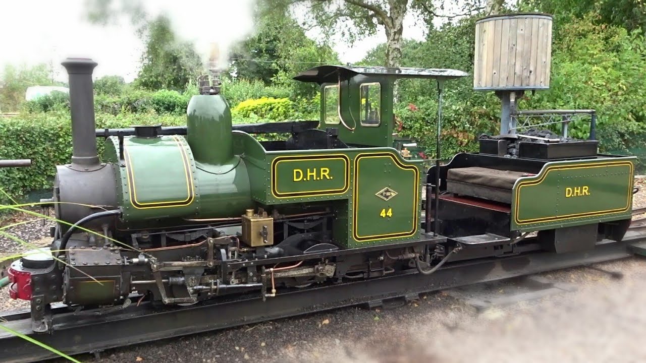 FERRY MEADOWS RAILWAY PETERBOROUGH OFF TRAIN FOOTAGE OF 10 1/4 INCH GAUGE LINE 27th August 2021