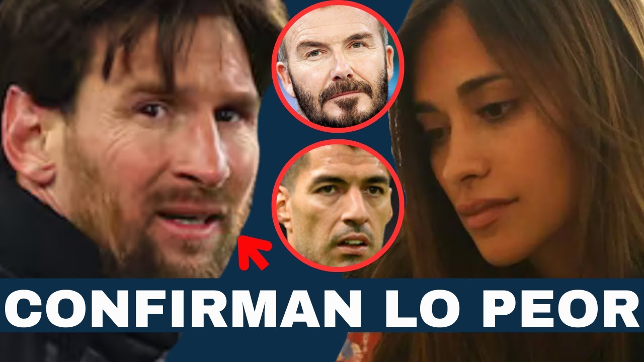 ANTONELLA ROCCUZZO EN LAGRIMAS por TERRIBLE MULTA CONTRA LIONEL MESSI en la MLS ¡ÚLTIMA HORA