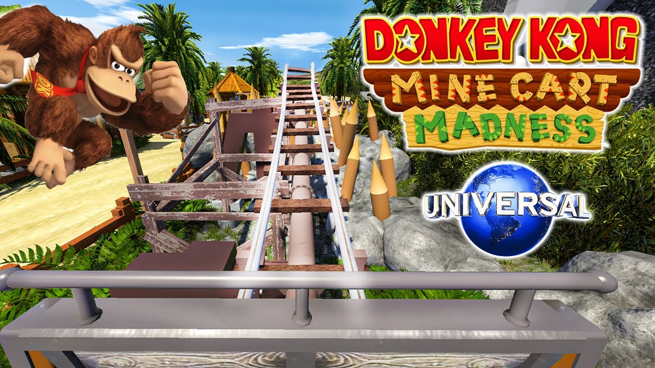 DONKEY KONG COASTER (How it Works) - Universal Studios Epic Universe