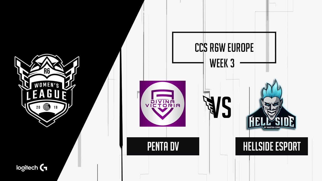 CCS R6 Women's League - Penta DV vs. HellSide Esport - EU Week 3 - Match 3