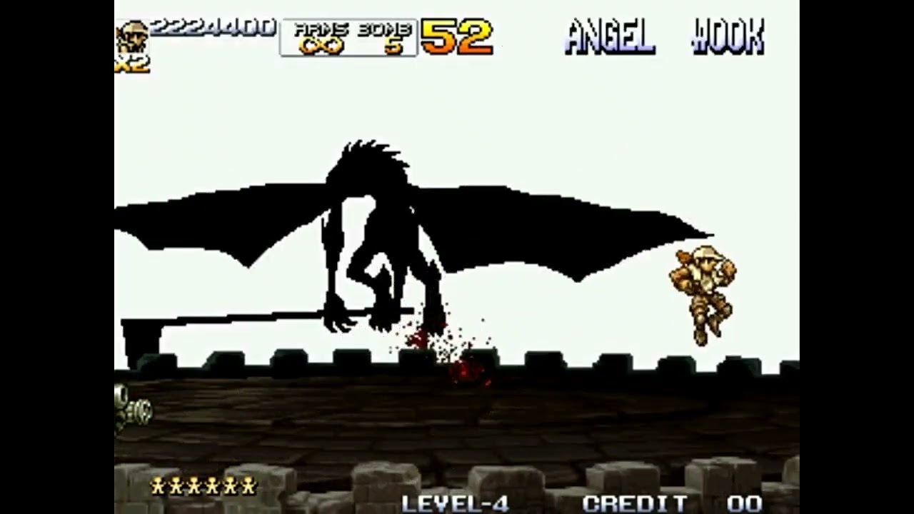 Metal Slug 5 (Arcade Hack) Fio vs Ptolemaios & L.Devil (No Death)